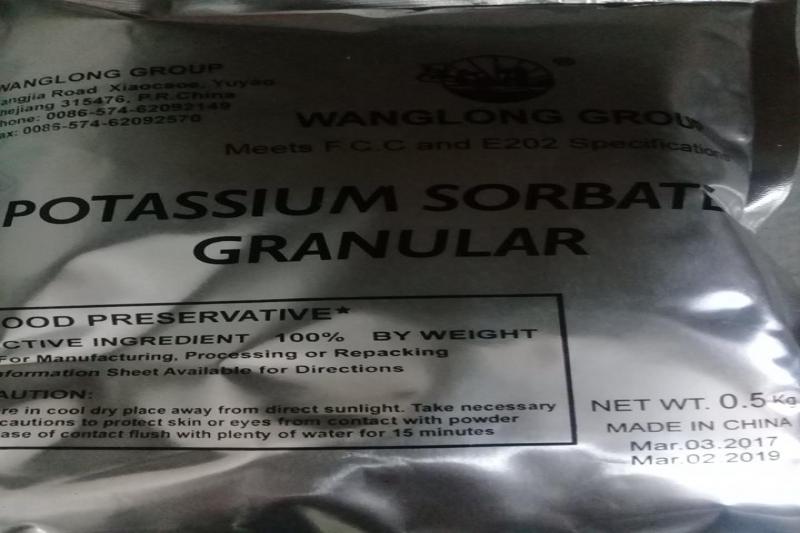 PHỤ GIA BẢO QUẢN THỰC PHẨM_POTASSIUM SORBATE